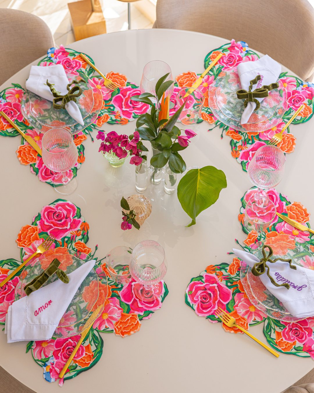 Jogo Americano Borboleta Floralis – 4 Peças