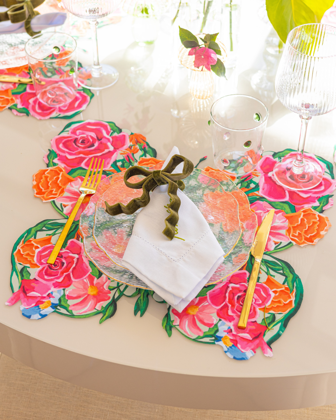 Jogo Americano Borboleta Floralis – 4 Peças