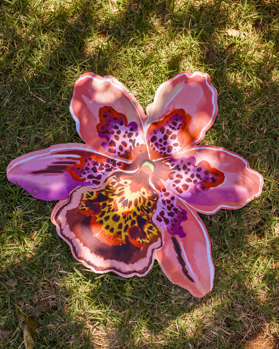 Conjunto 4 Peças Jogo Americano Bloom - Orquídea Rosa