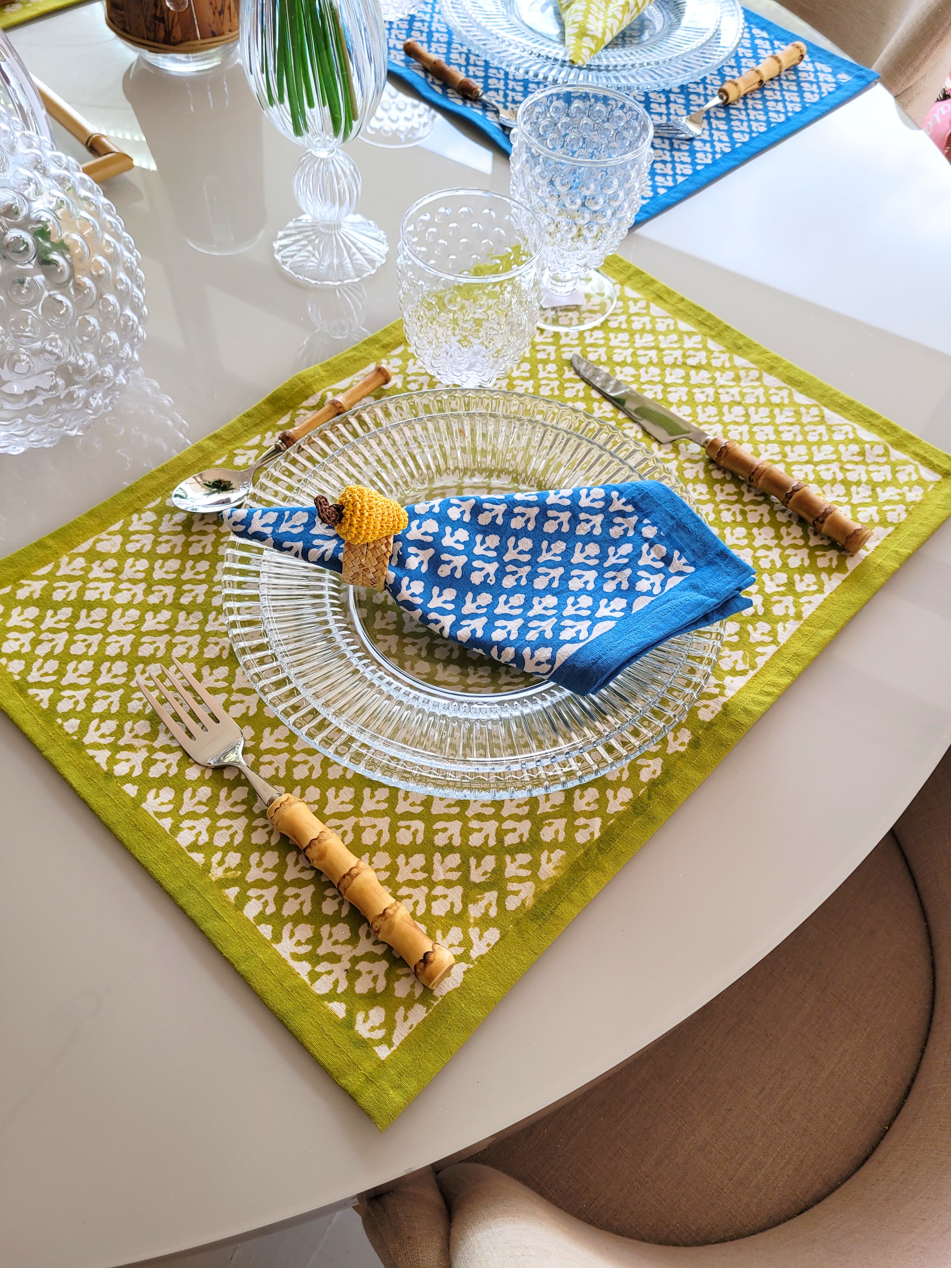 Lugar Americano Oasis Verde - 50x35 cm