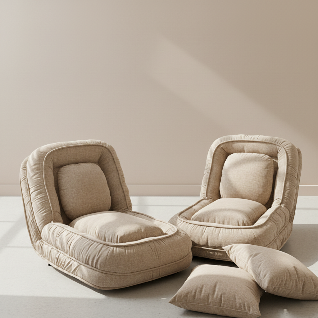 Sofá-cama Dobrável + 2 Almofadas Cushion