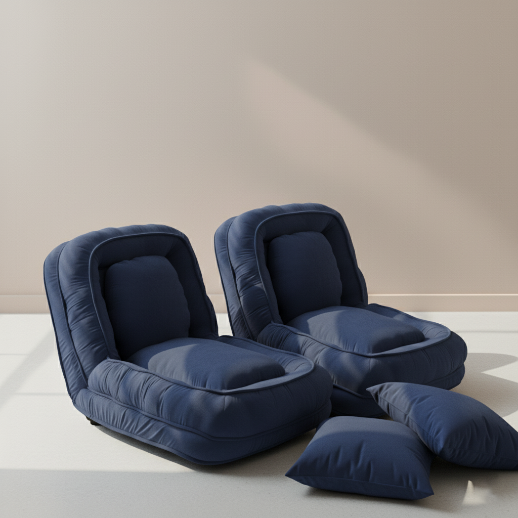 Sofá-cama Dobrável + 2 Almofadas Cushion