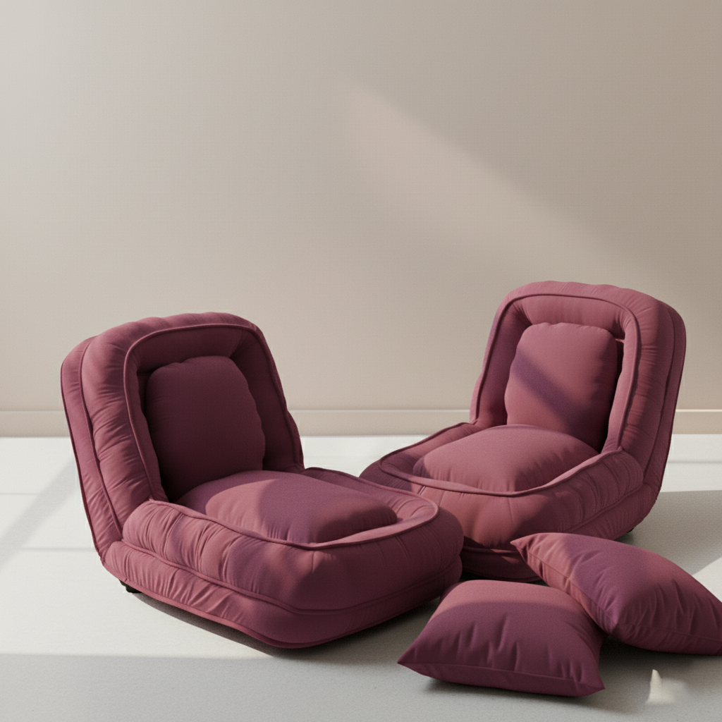 Sofá-cama Dobrável + 2 Almofadas Cushion