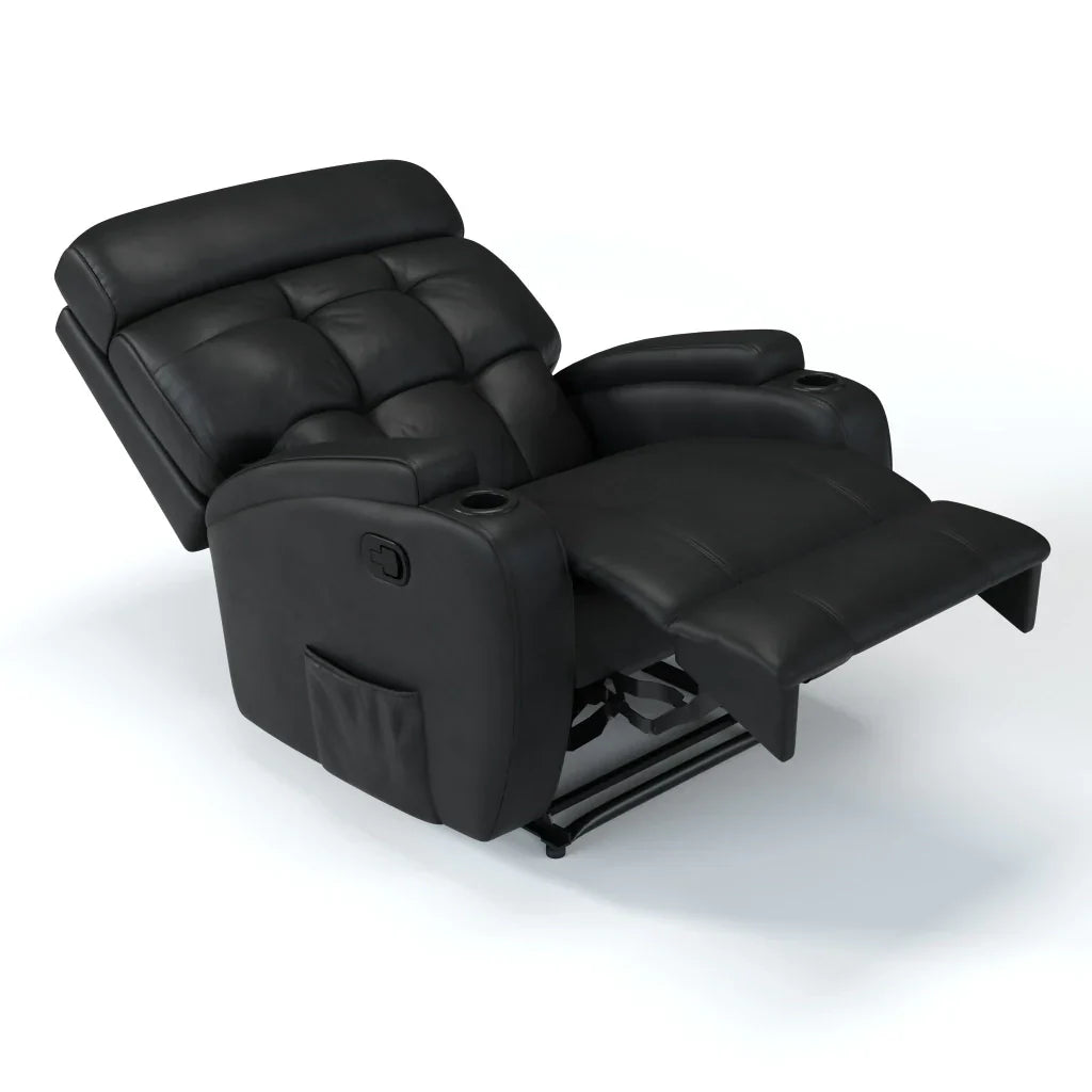 Poltrona Reclinável Damie Manual Fixa com Gatilho