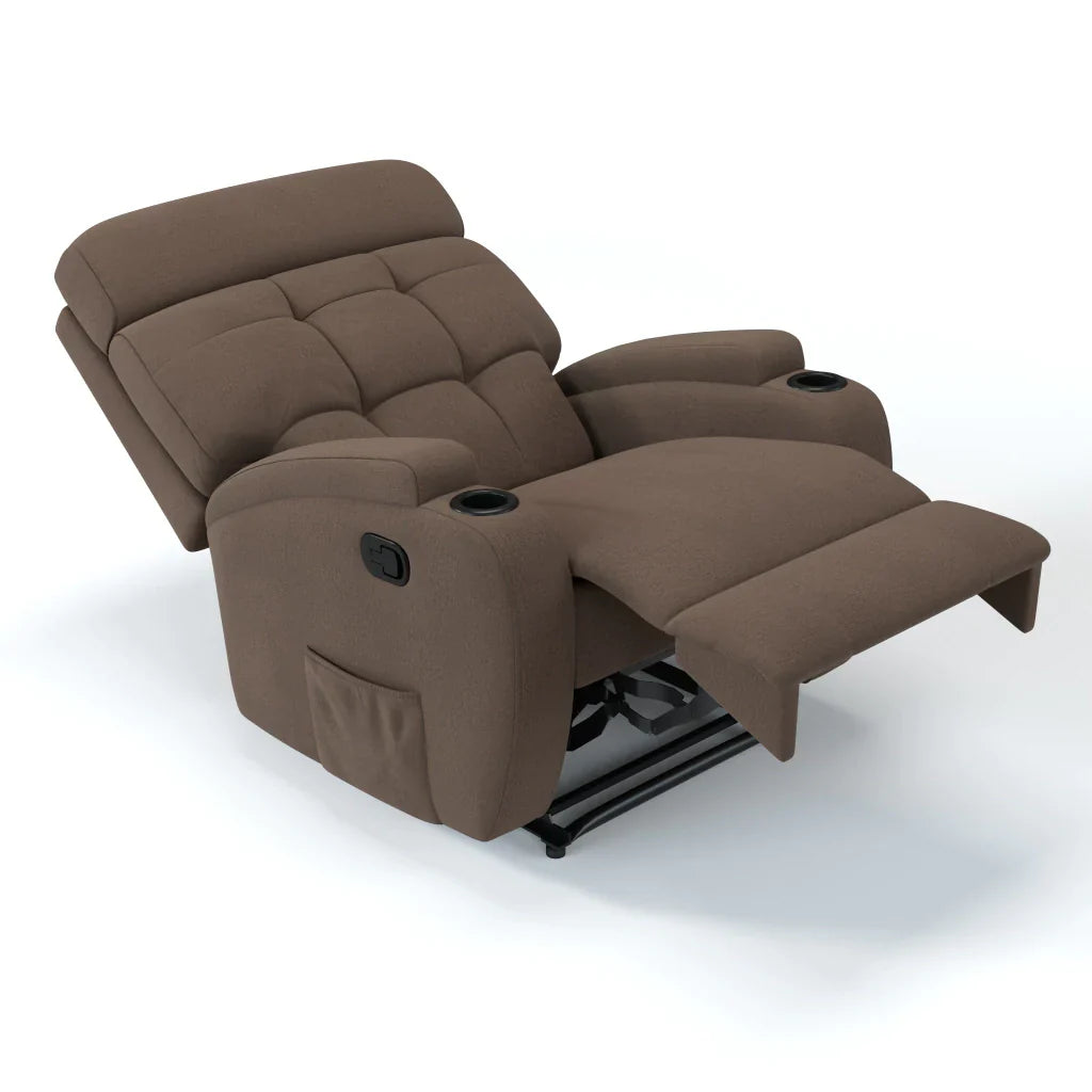 Poltrona Reclinável Damie Manual Fixa com Gatilho