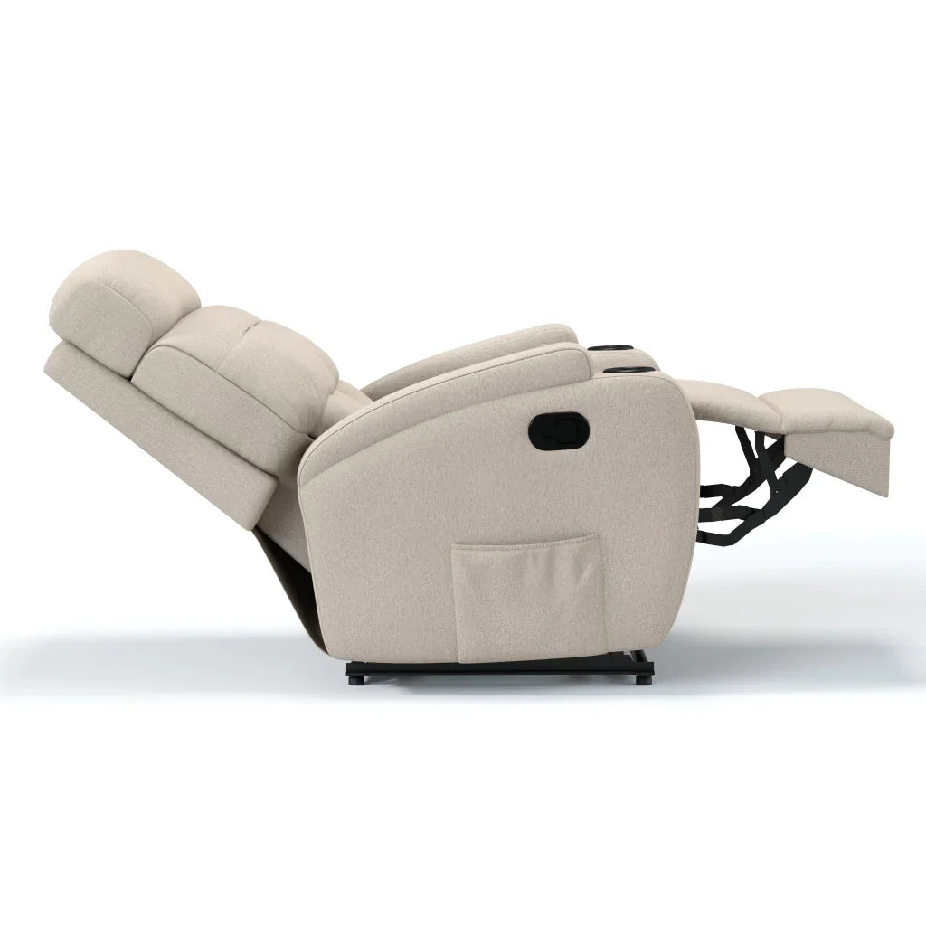 Poltrona Reclinável Damie Manual Fixa com Gatilho