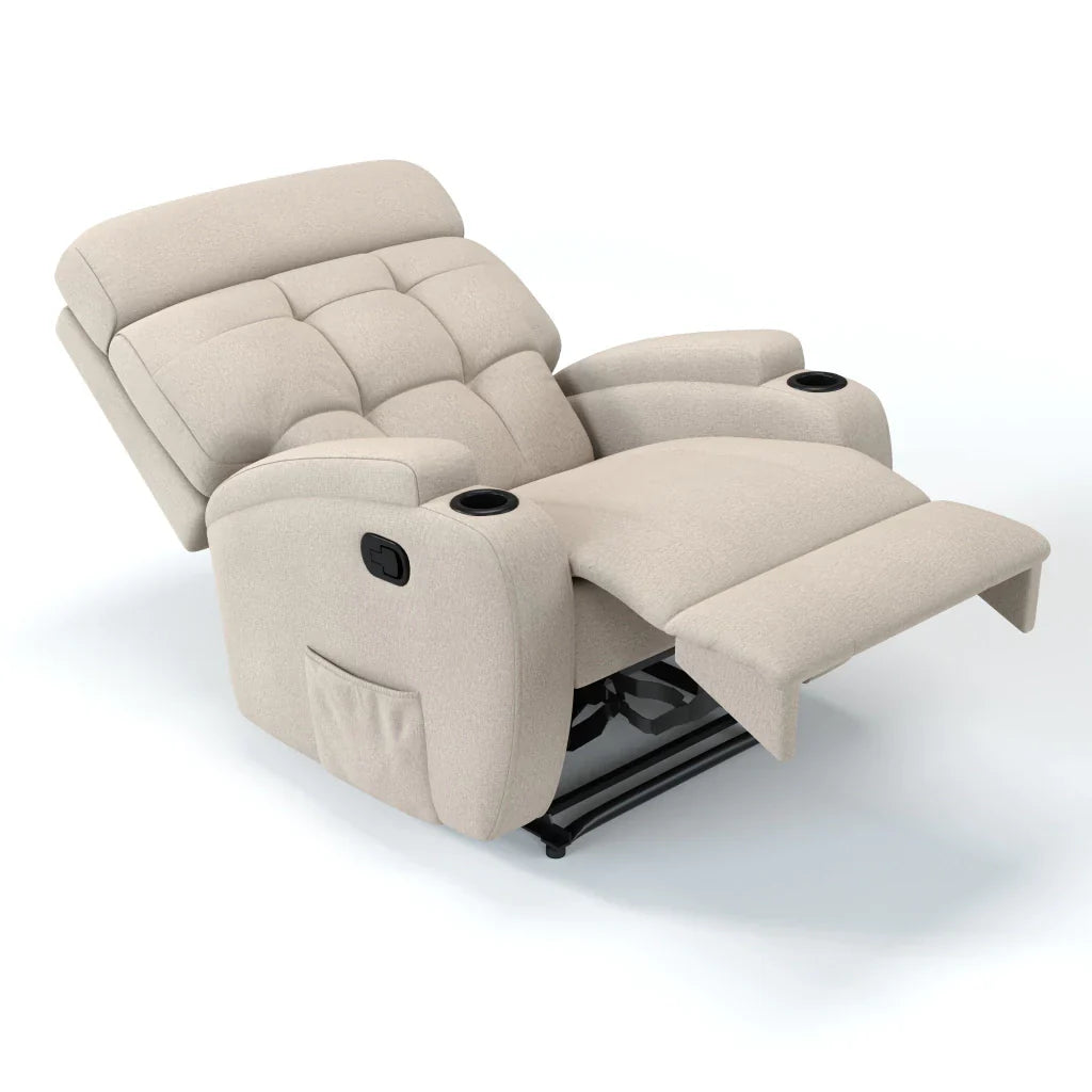 Poltrona Reclinável Damie Manual Fixa com Gatilho