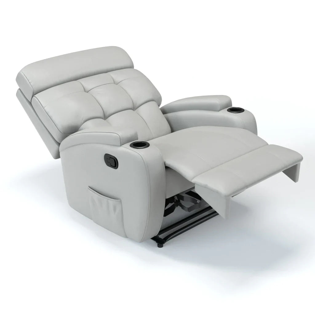 Poltrona Reclinável Damie Manual Fixa com Gatilho