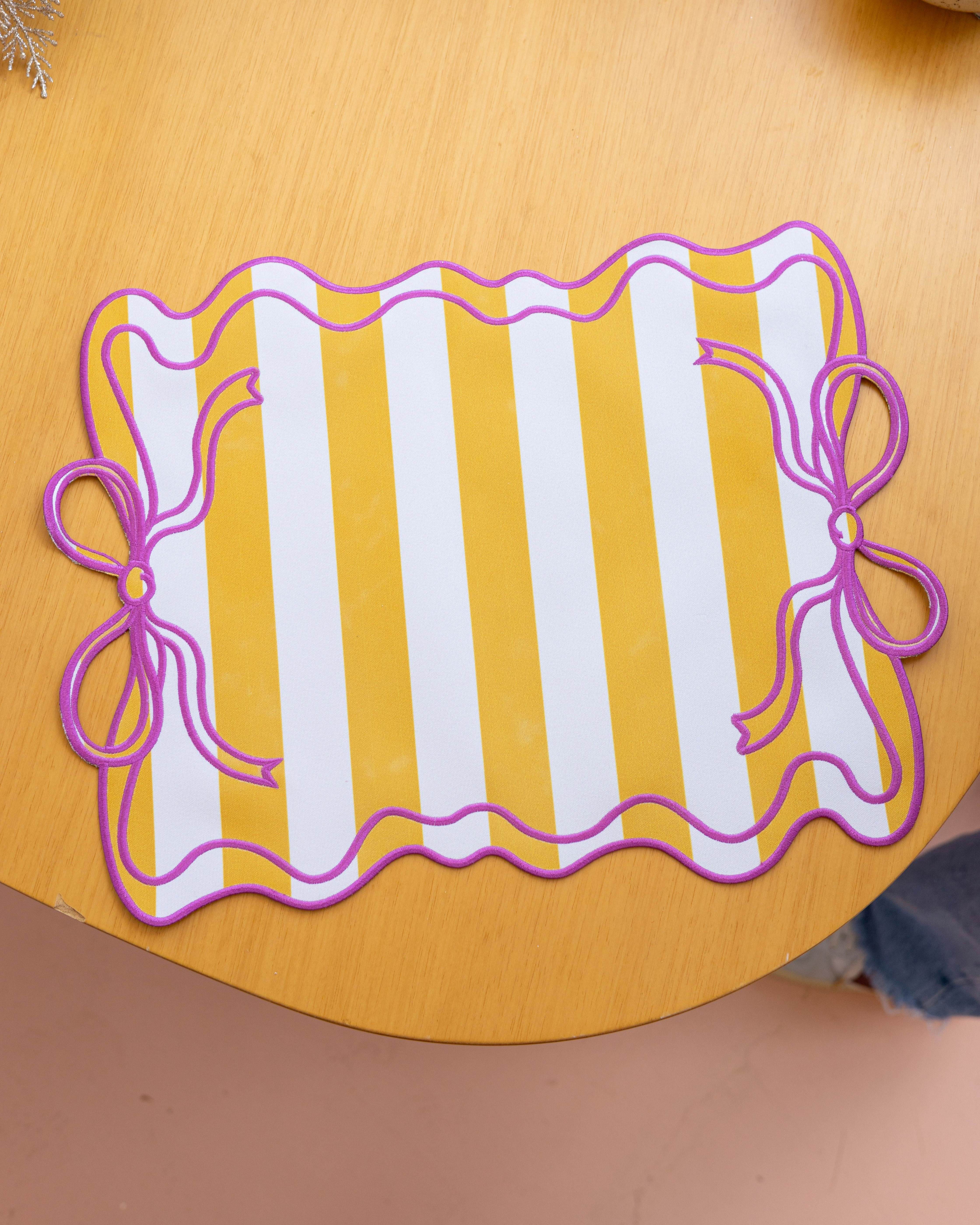 Jogo Americano Tropical Garden Dupla Face - 4 Peças