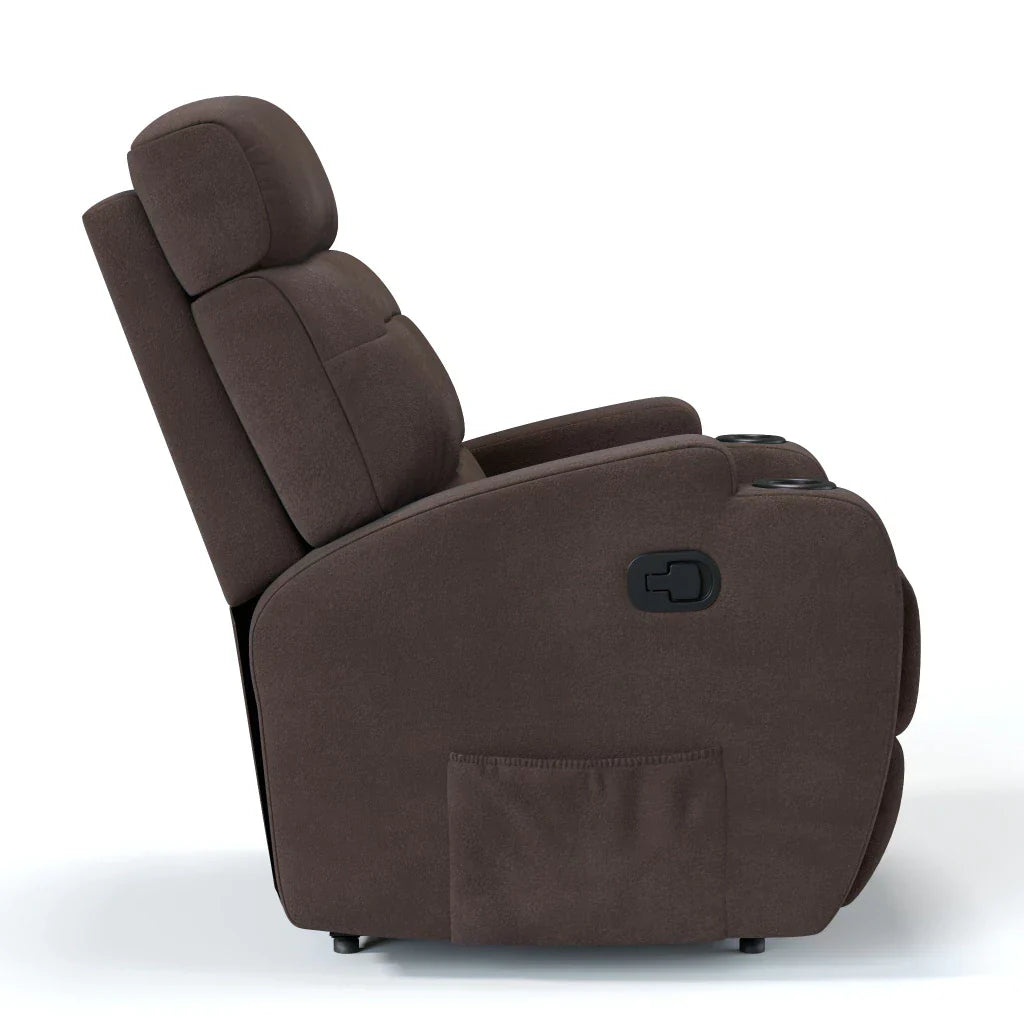 Poltrona Reclinável Damie Manual Fixa com Gatilho