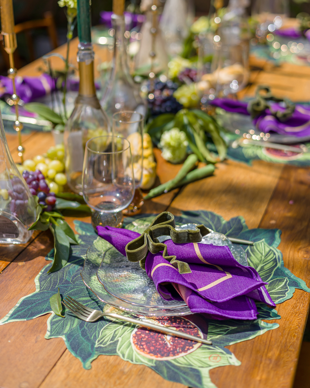 Conjunto 4 Peças Jogo Americano Figo Bloom