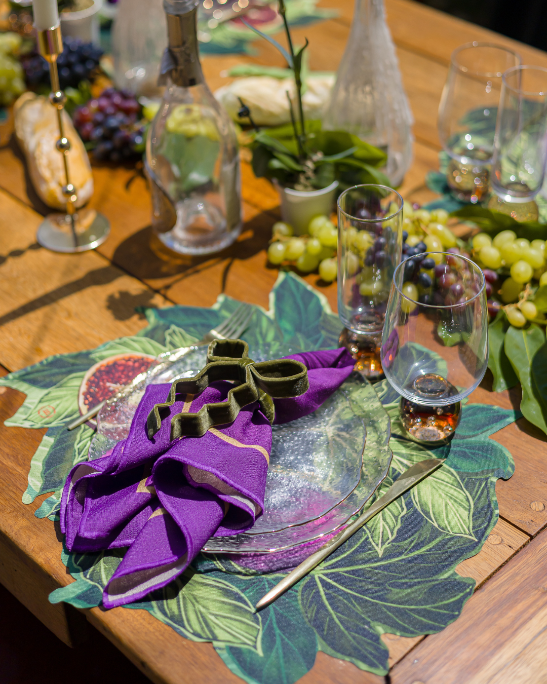 Conjunto 4 Peças Jogo Americano Figo Bloom