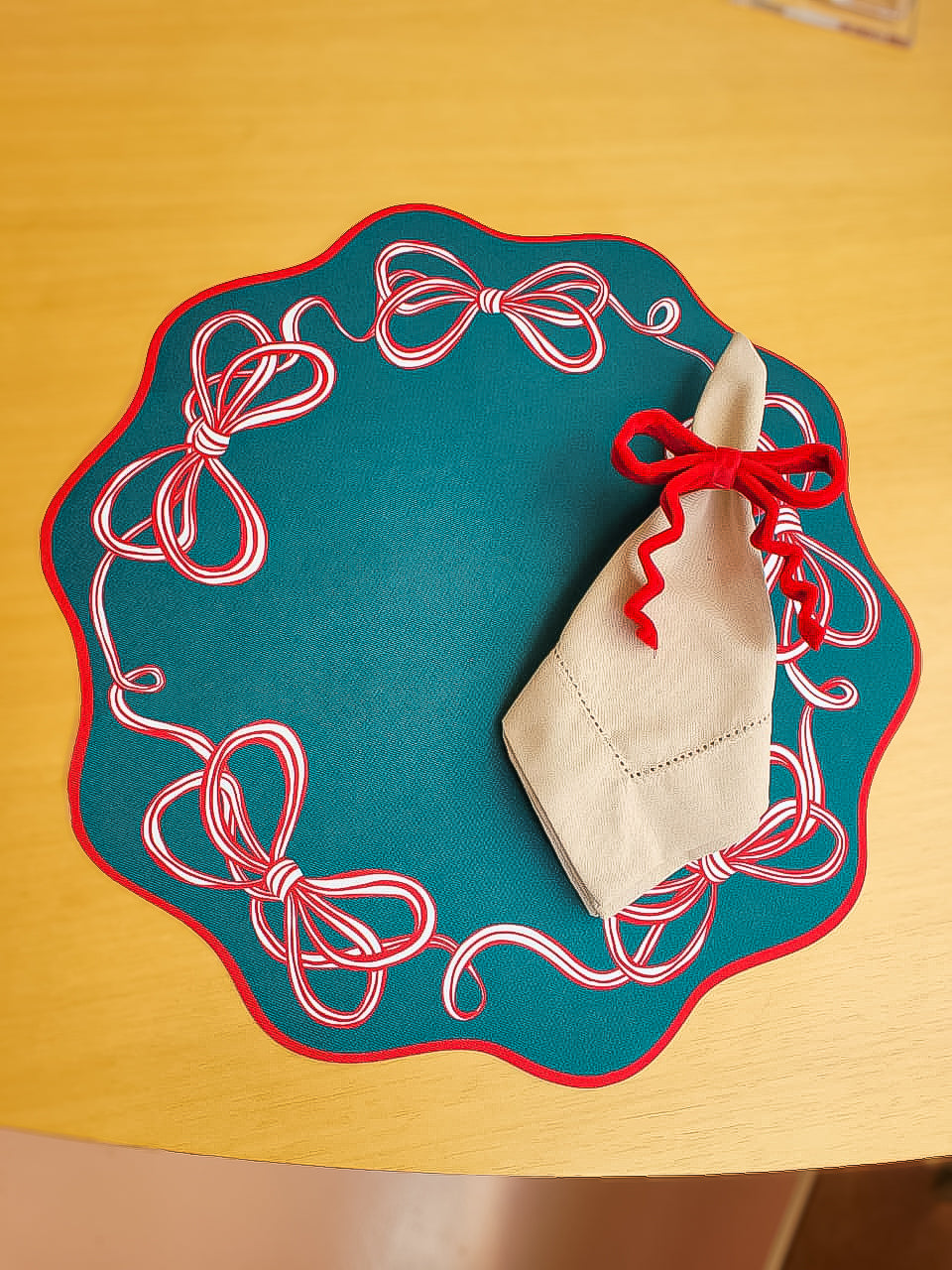 Jogo Americano Bowline Verde - 4 Peças