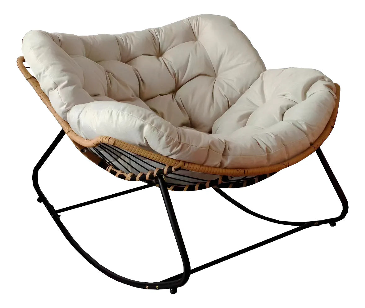 Poltrona de Balanço Relax Premium com Almofada