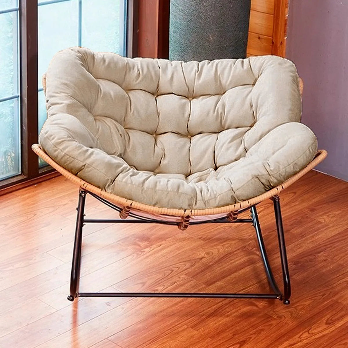 Poltrona de Balanço Relax Premium com Almofada