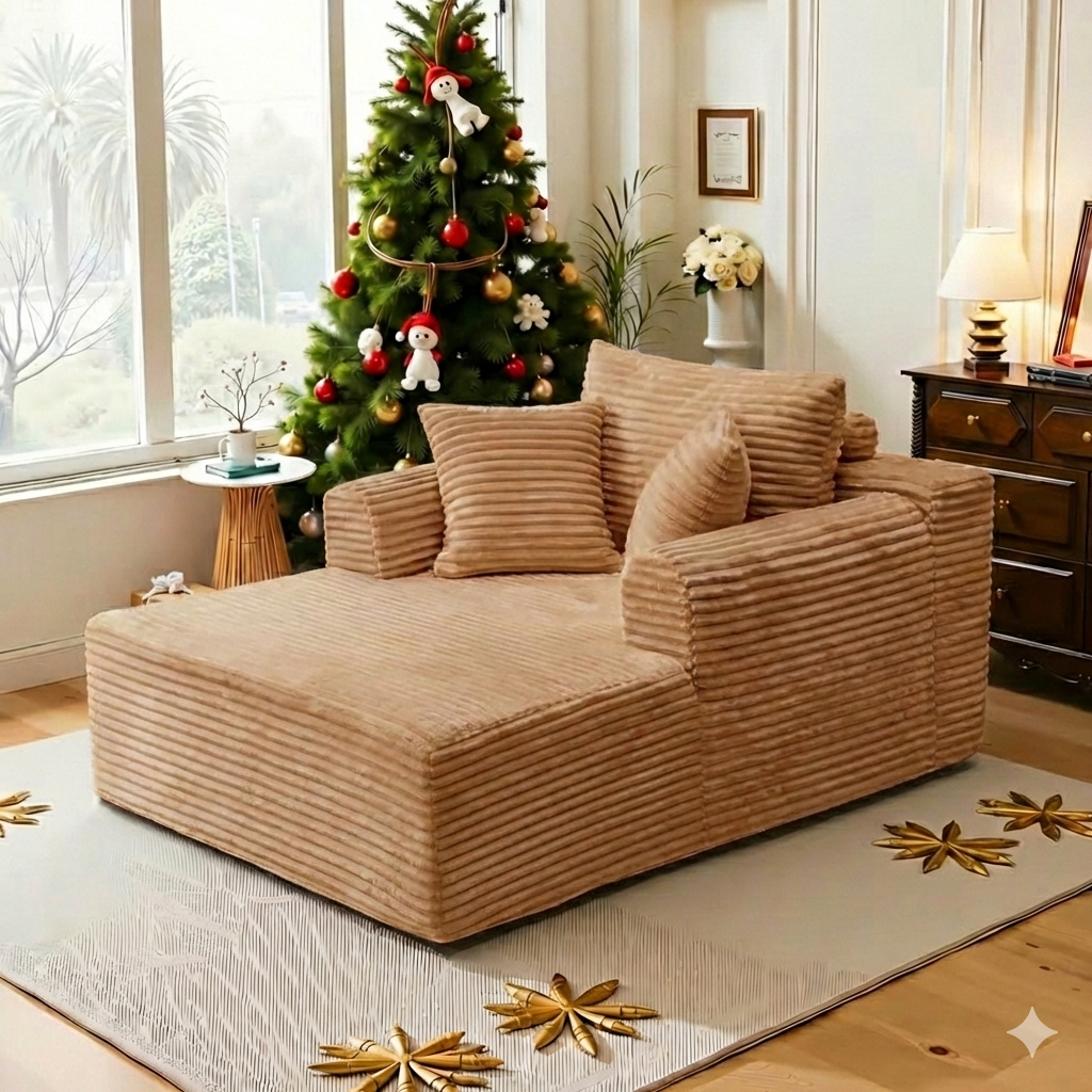 Sofá-Cama Comfort Plus com 3 Almofadas Premium