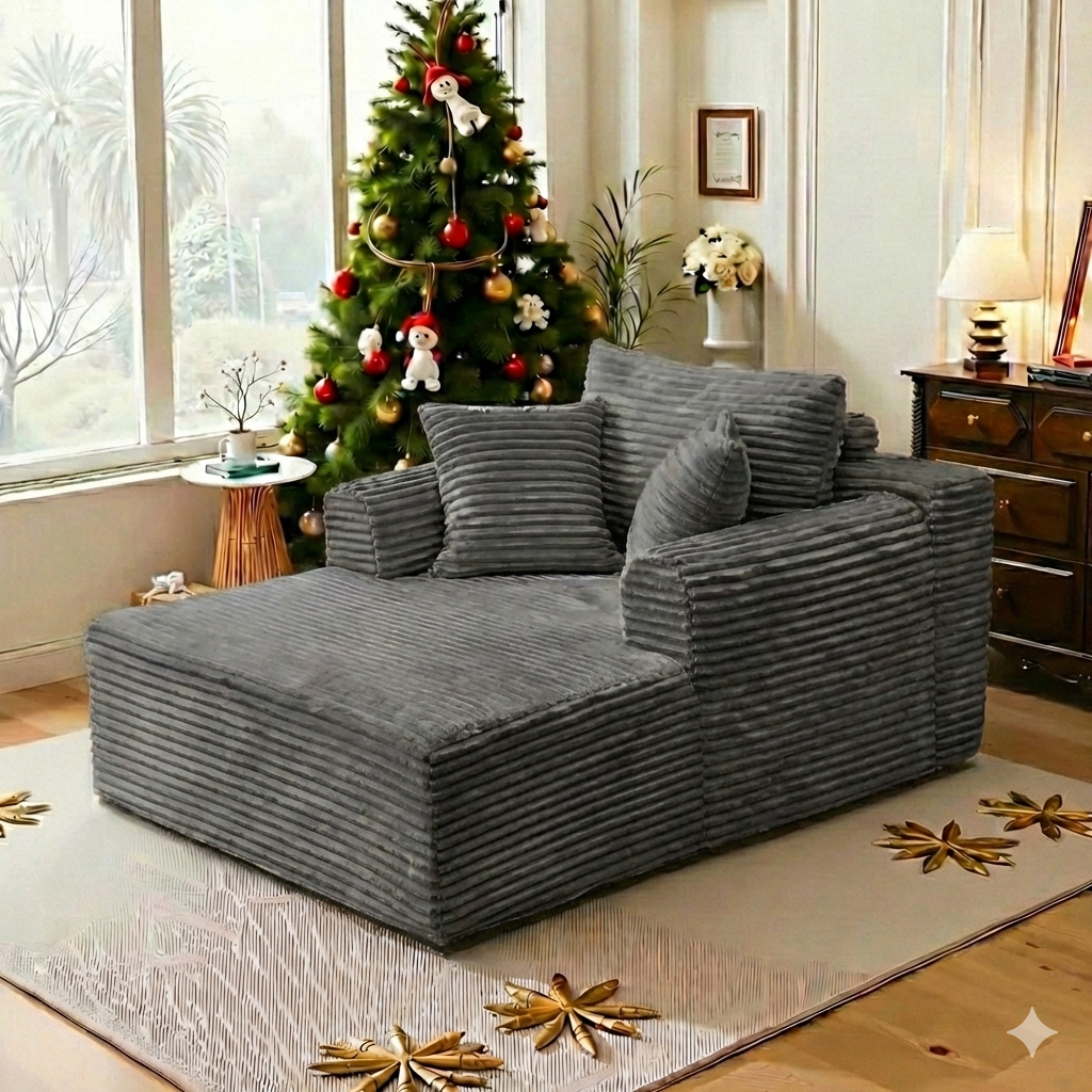 Sofá-Cama Comfort Plus com 3 Almofadas Premium