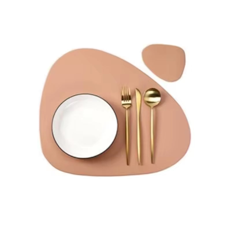 Kit Jogo Americano em Couro PU